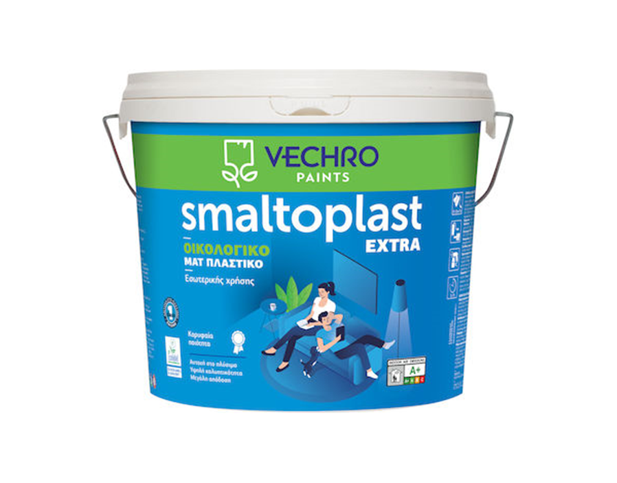 VECHRO SMALOPLAST EXTRA PLASTIKO XRWMA OIKOLOGIKO XRWMA ESWTERIKIS XRISIS 1Lt VECHRO SMALOPLAST EXTRA PLASTIKO XRWMA OIKOLOGIKO XRWMA ESWTERIKIS XRISIS 1Lt