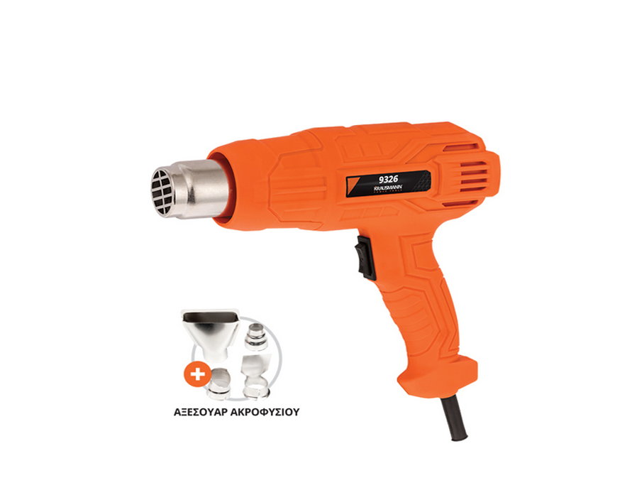 KRAUSMANN 9326 PISTOLI THERMOU AERA 2000Watt ME RYTHMISI EWS 600 VATHMOUS KRAUSMANN 9326 PISTOLI THERMOU AERA 2000Watt ME RYTHMISI EWS 600 VATHMOUS