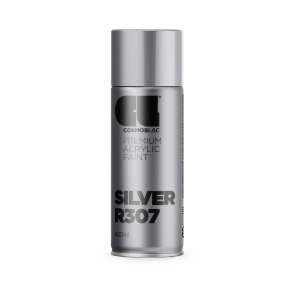 cosmos lac premium acrylic gloss spray paint diy professional indoor outdoor aerosol produced eu greece ral 9006 silver r307 met 1280x1440 crop