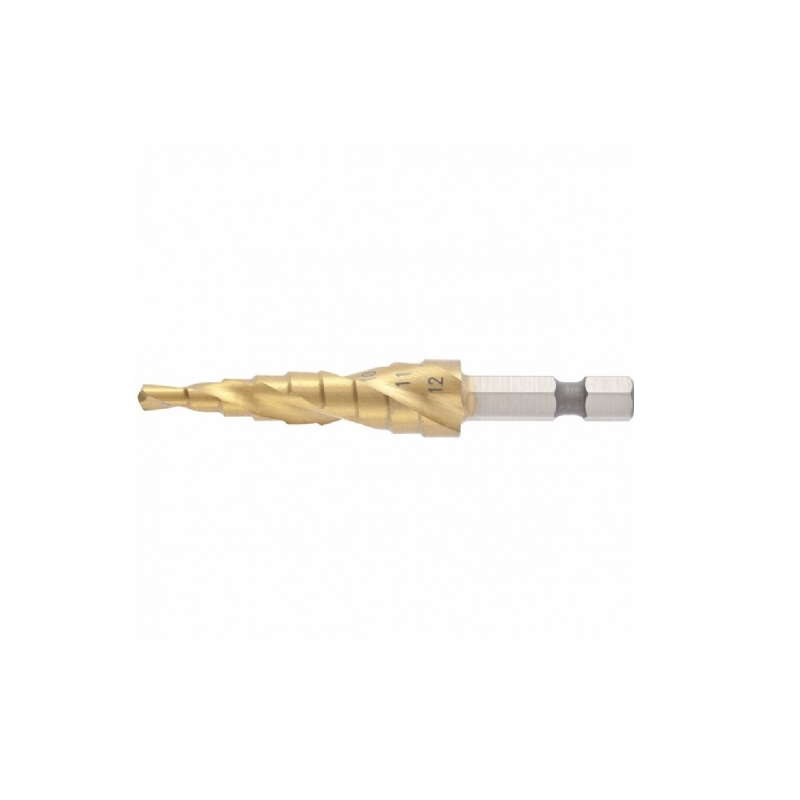 Broca Escalonada HSS 4 a 12mm MTX 723539 6800 p Broca Escalonada HSS 4 a 12mm MTX 723539 6800 p