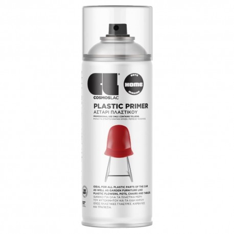 σπρέι αστάρι πλαστικού διάφανο plastic primer 400ml νο233 cosmos lac
