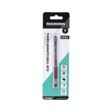 krausmann 10x120mm trypania graniti turbo ac10766